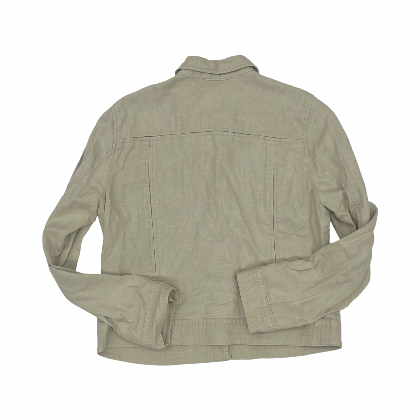 Jacket Other By Sigrid Olsen In Tan, Size:L