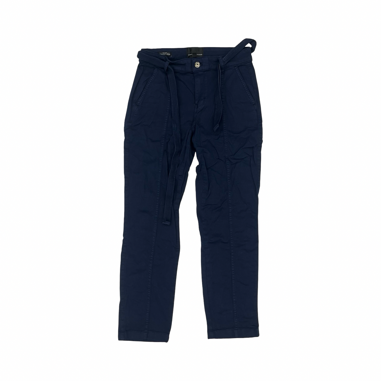 Pants Cropped By White House Black Market In Navy, Size:0