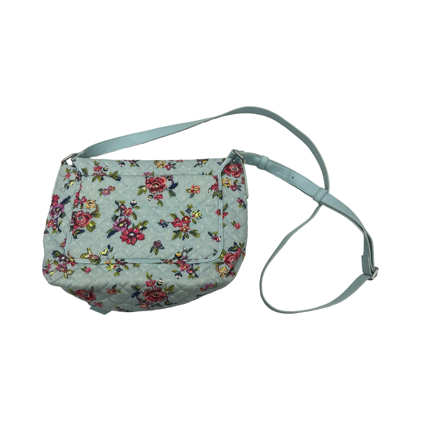 Crossbody By Vera Bradley In Floral Print, Size:Medium