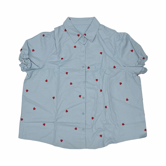 Top Ss By Cmf In Blue, Size:4X