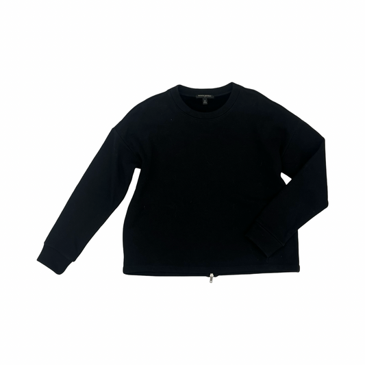 Sweatshirt Crewneck By Banana Republic In Black, Size:M