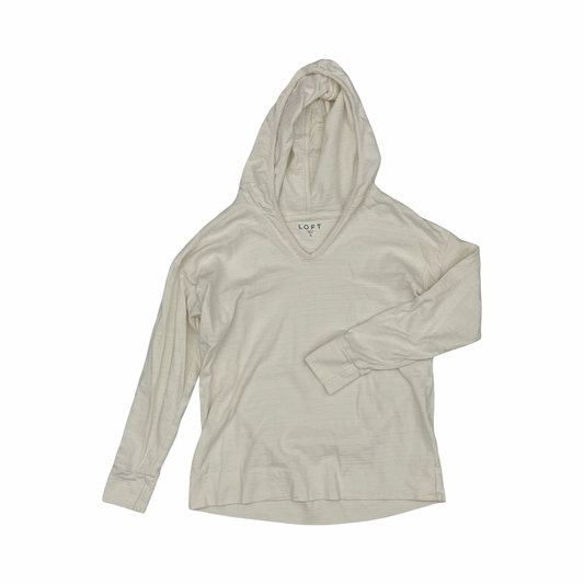 Top Ls By Loft In Cream, Size:S