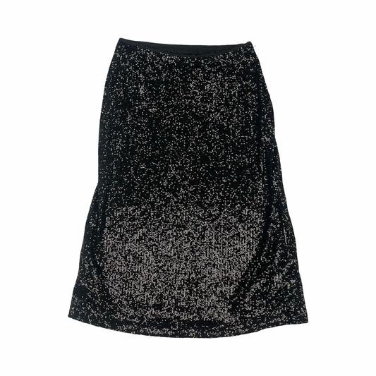 Skirt Midi By Vineyard Vines In Black, Size:L