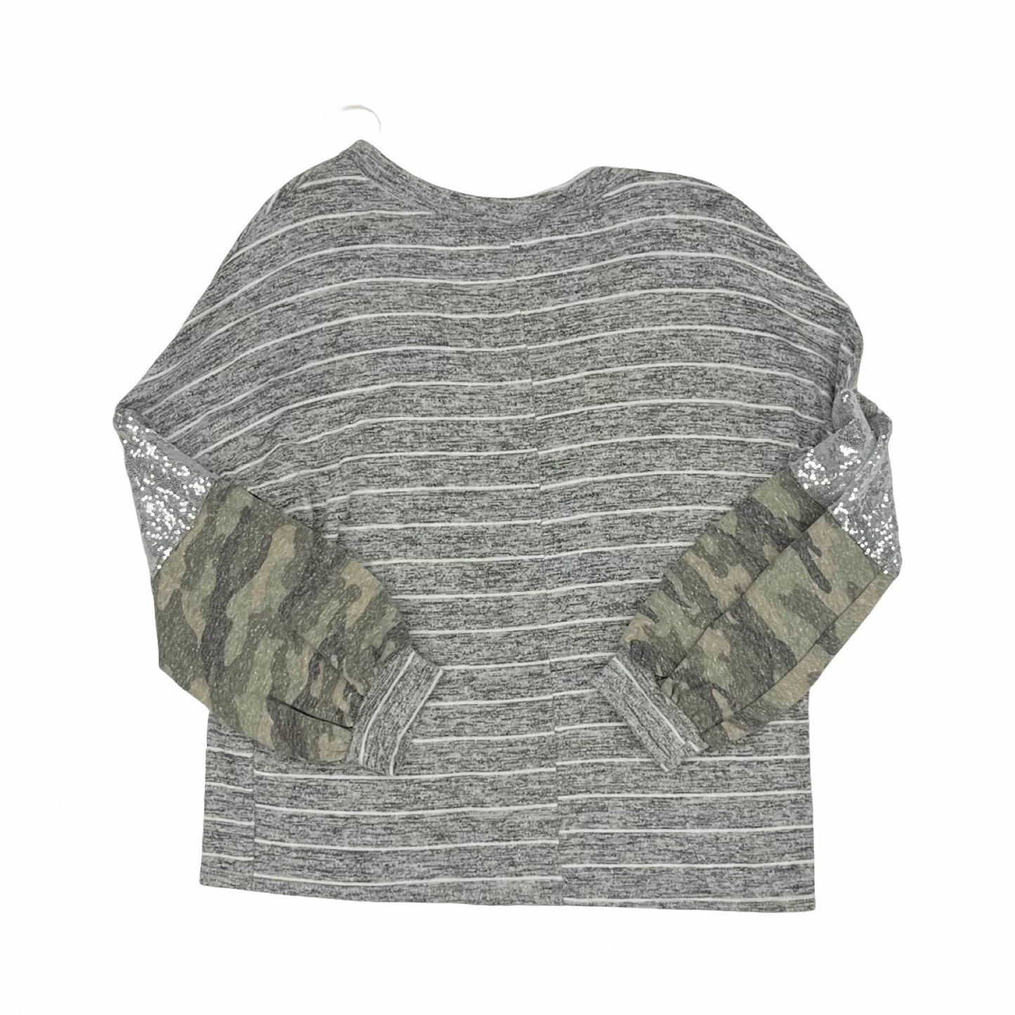 Top Ls By Haptics In Grey, Size:L