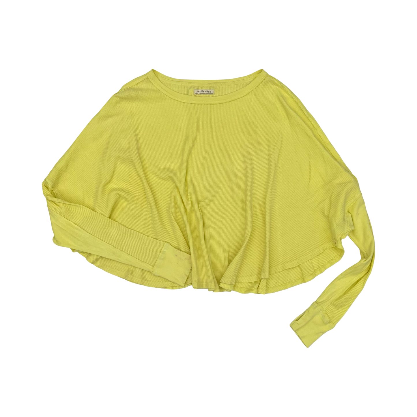 Top Ls By We The Free In Yellow, Size:S