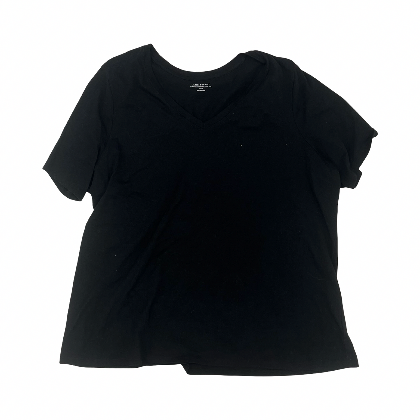 Top Ss By Lane Bryant In Black, Size:3X