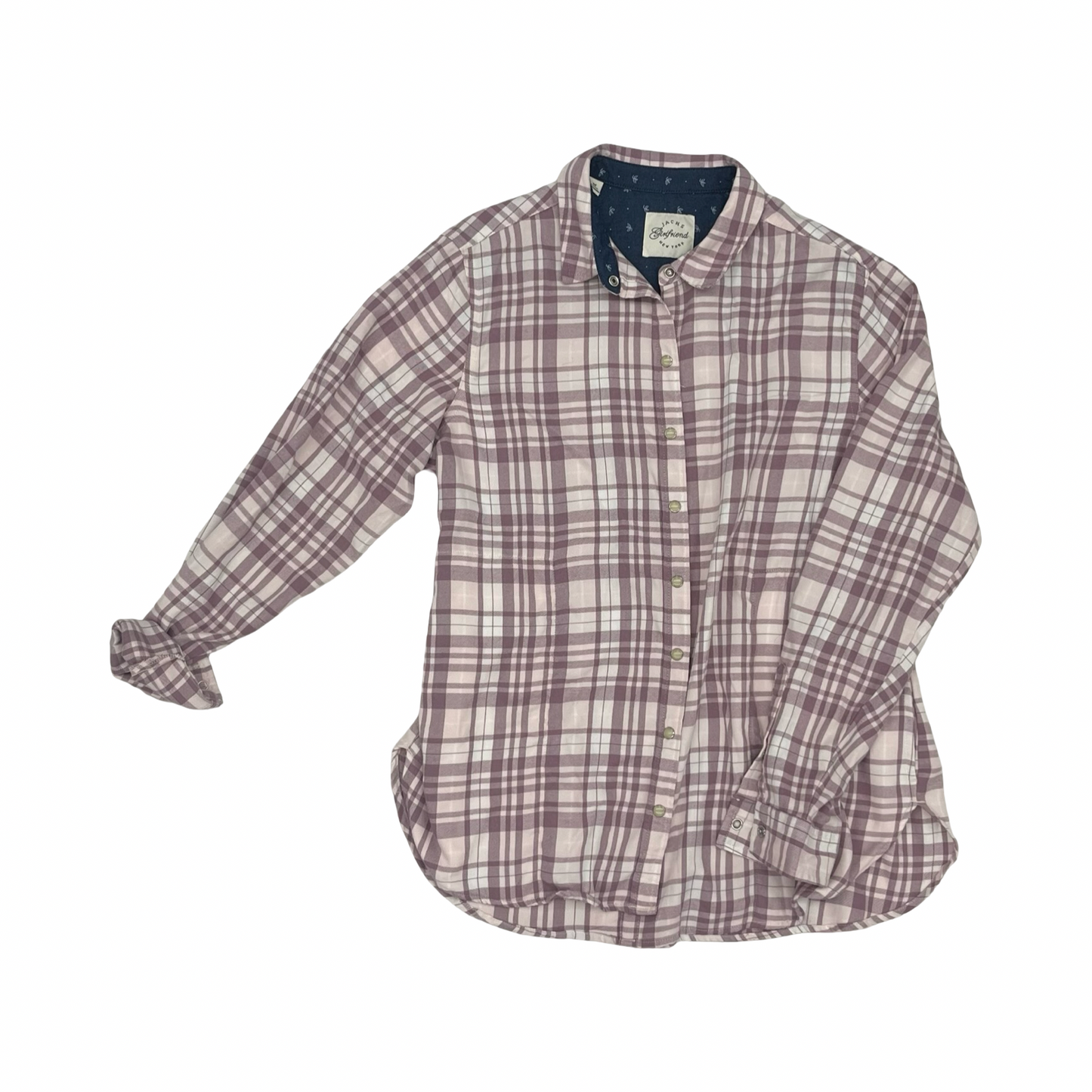 Top Ls By Jachs Girlfirend In Purple & White, Size:M