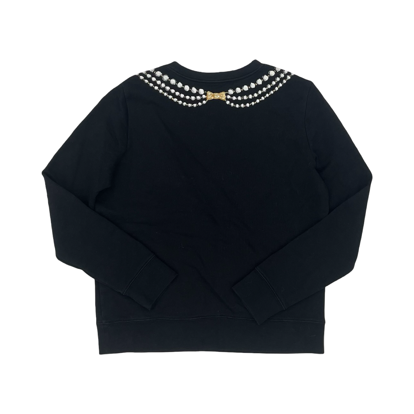 Sweatshirt Designer By Kate Spade In Black, Size:S