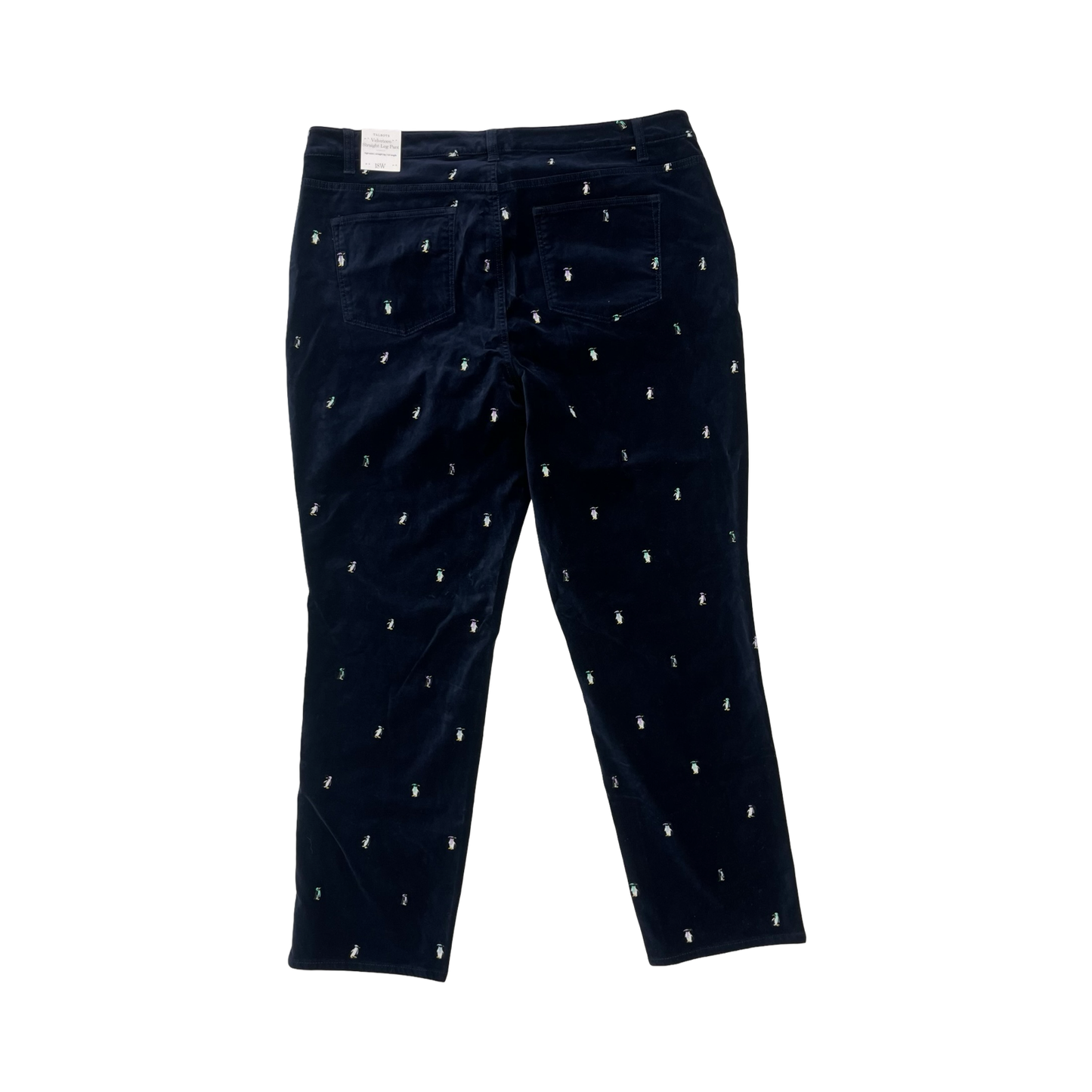 Pants Corduroy By Talbots In Blue, Size:18