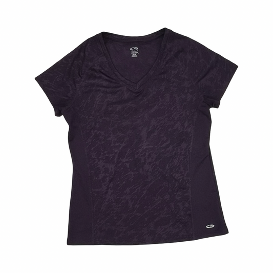 Athletic Top Ss By Champion In Purple, Size:M
