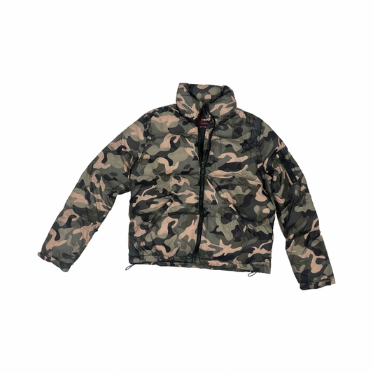 Coat Puffer & Quilted By Clothes Mentor In Camouflage Print, Size:M