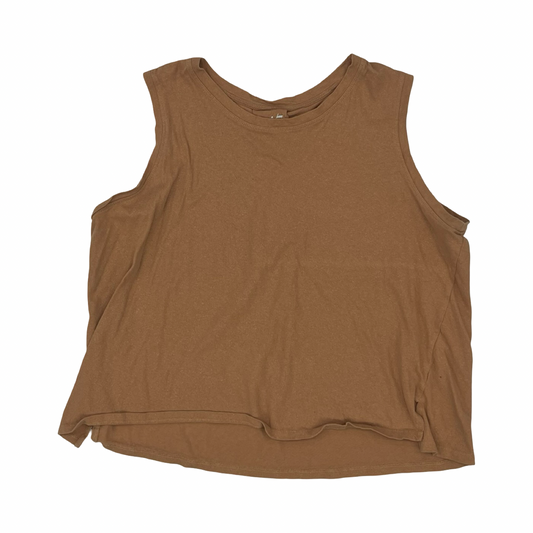 Top Sleeveless By Maurices In Brown, Size:Xl