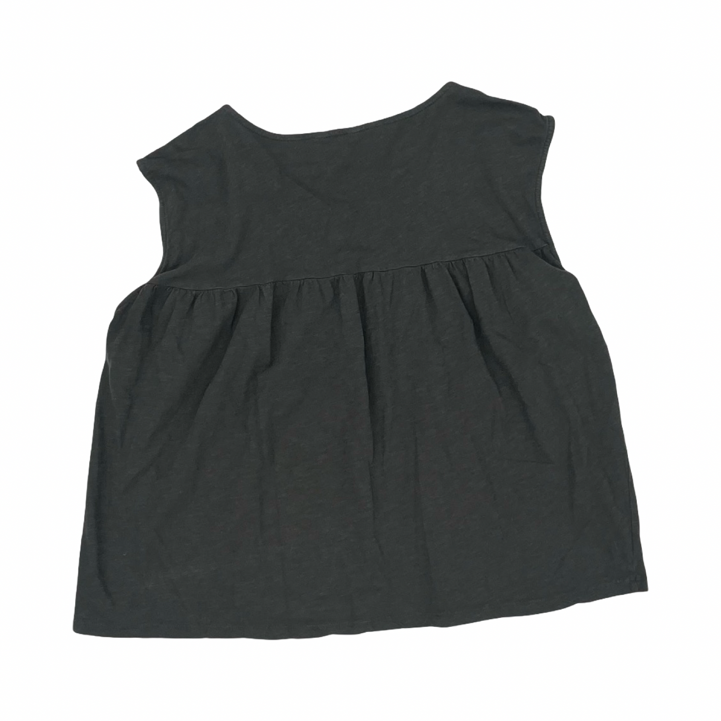 Top Sleeveless By Lucky Brand In Grey, Size:L