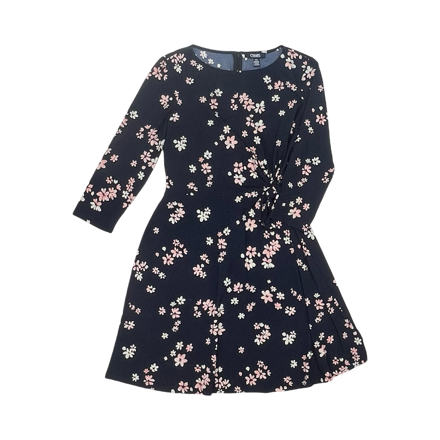 Dress Party Short By Chaps In Navy, Size:Mp