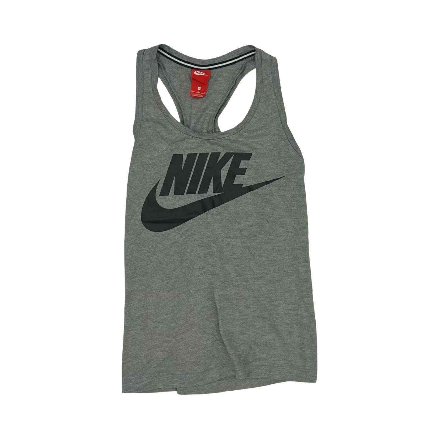Athletic Tank Top By Nike In Grey, Size:S