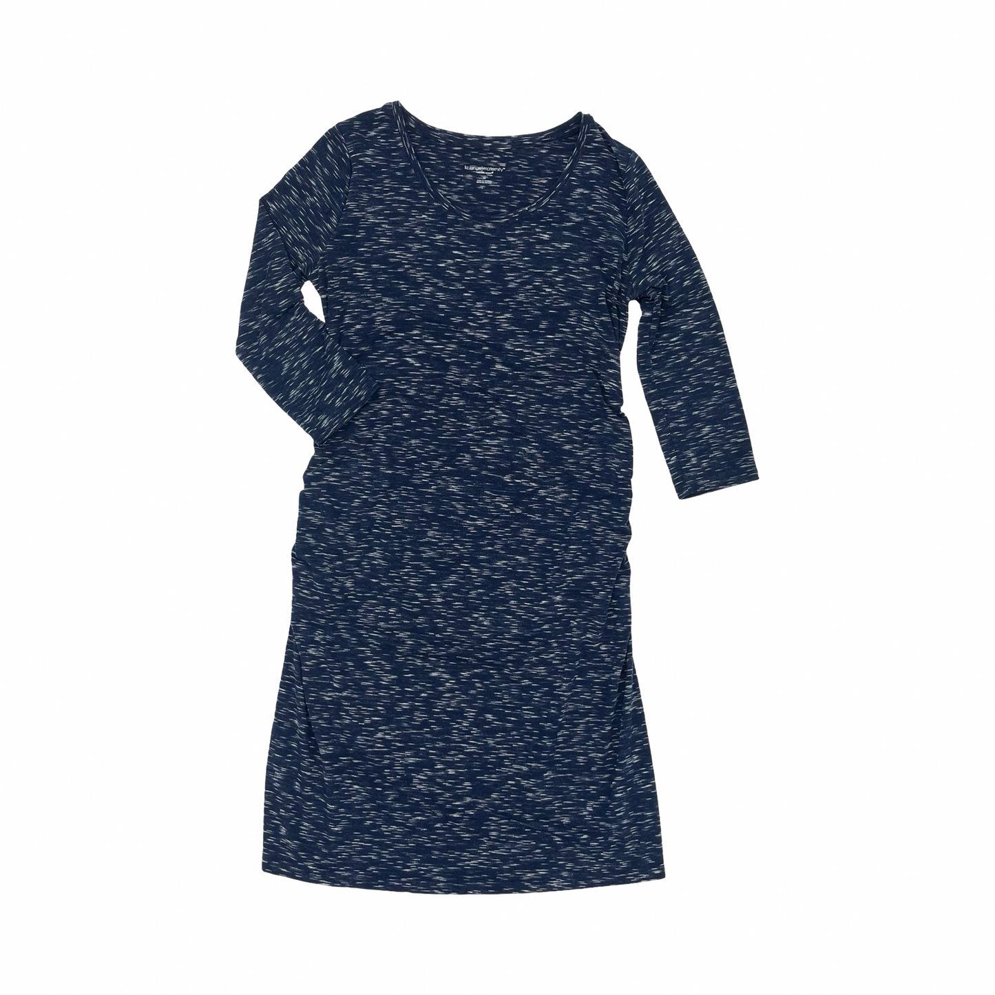 Mat Dress By Liz Lange Maternity In Blue, Size:M
