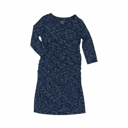 Mat Dress By Liz Lange Maternity In Blue, Size:M