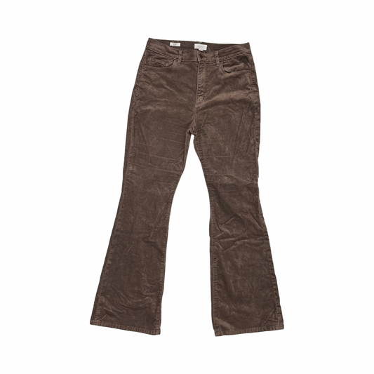 Pants Corduroy By Loft In Brown, Size:8