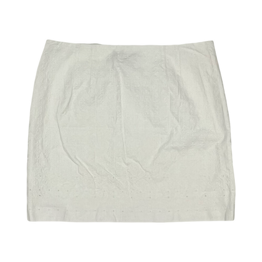 Skirt Mini & Short By Talbots In White, Size:16