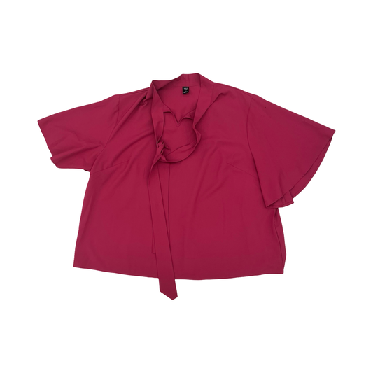 Blouse Ss By Shein In Pink, Size:3X