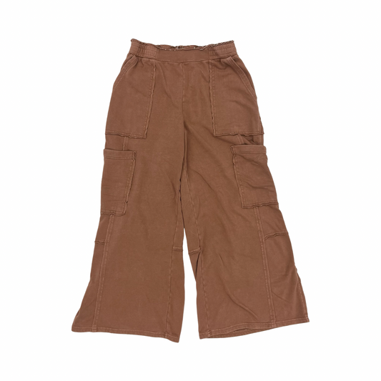Pants Lounge By Double Zero In Brown, Size:L