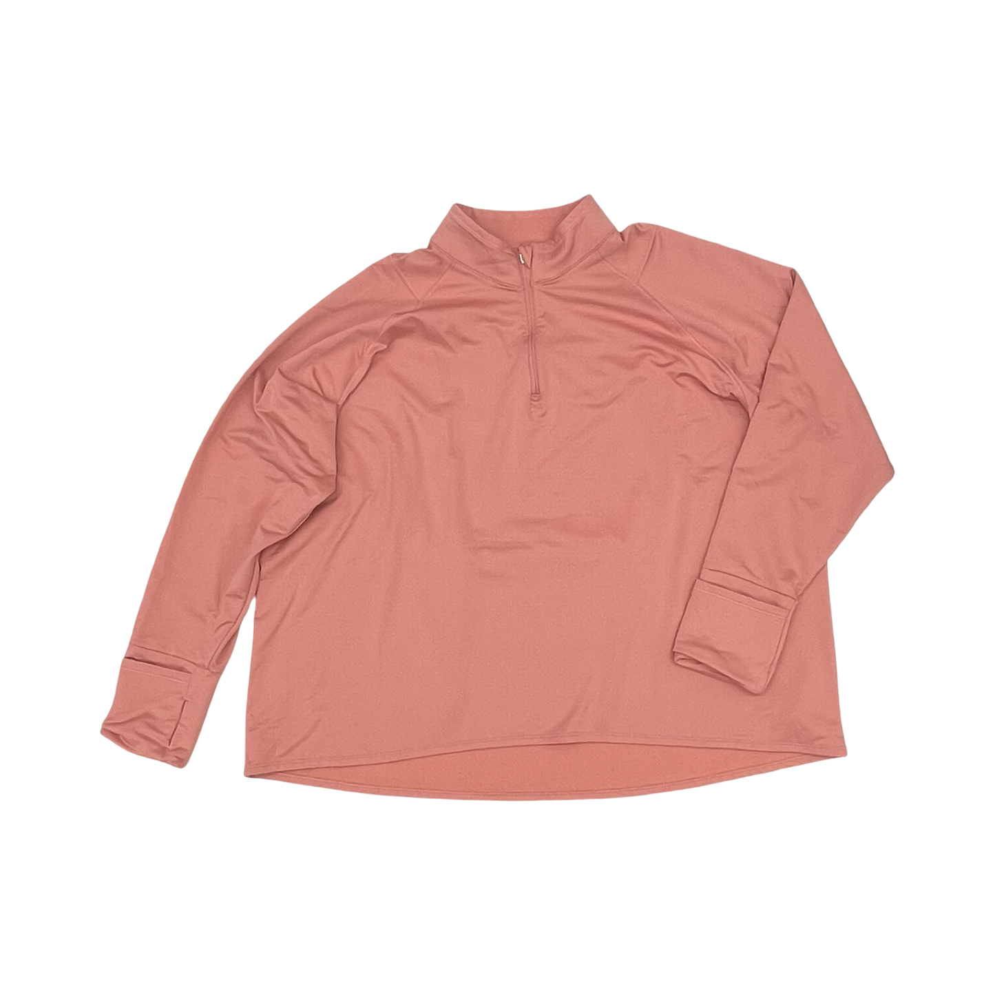 Athletic Sweatshirt Collar By Athleta In Pink, Size:3X