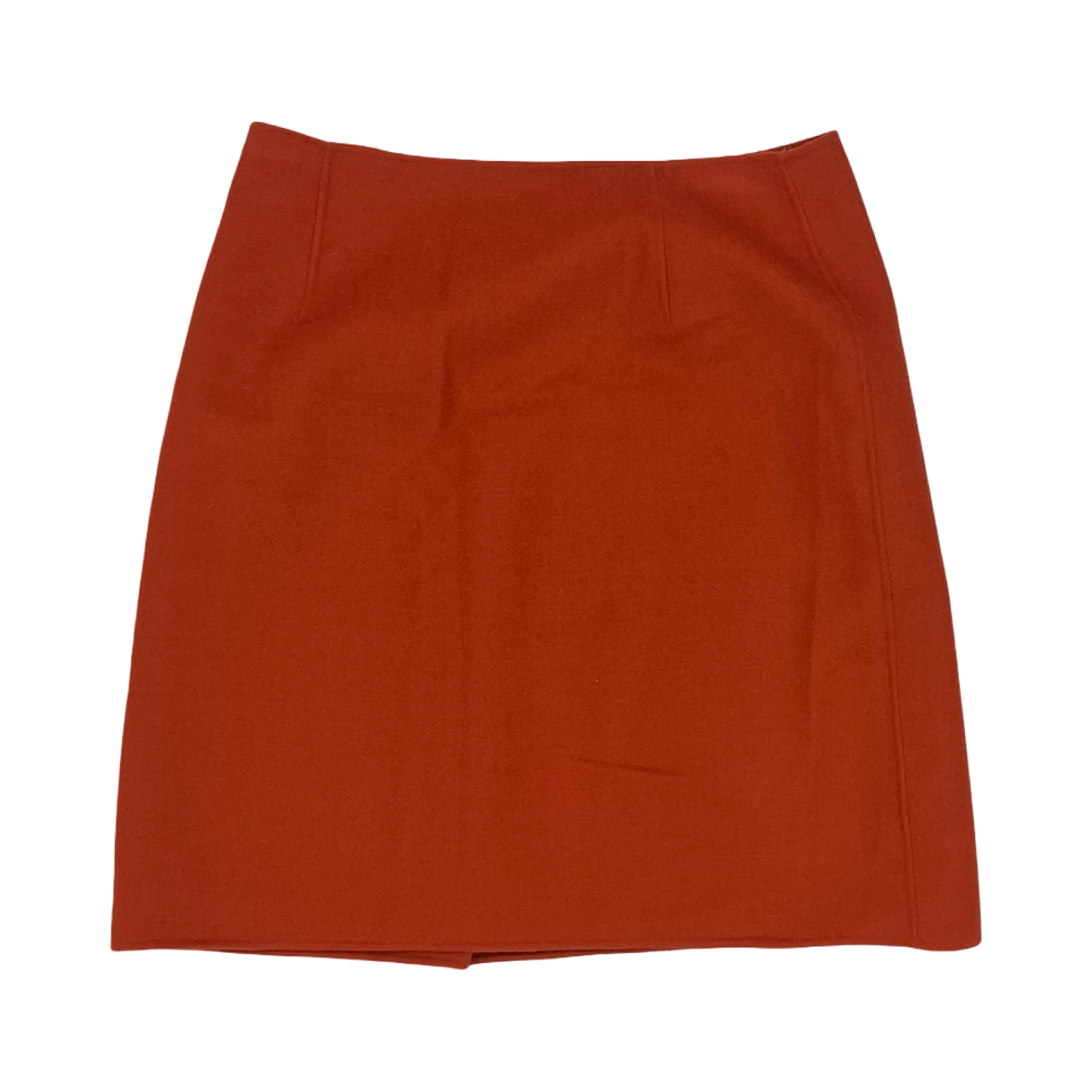 Skirt Designer By Max Mara In Orange, Size:10