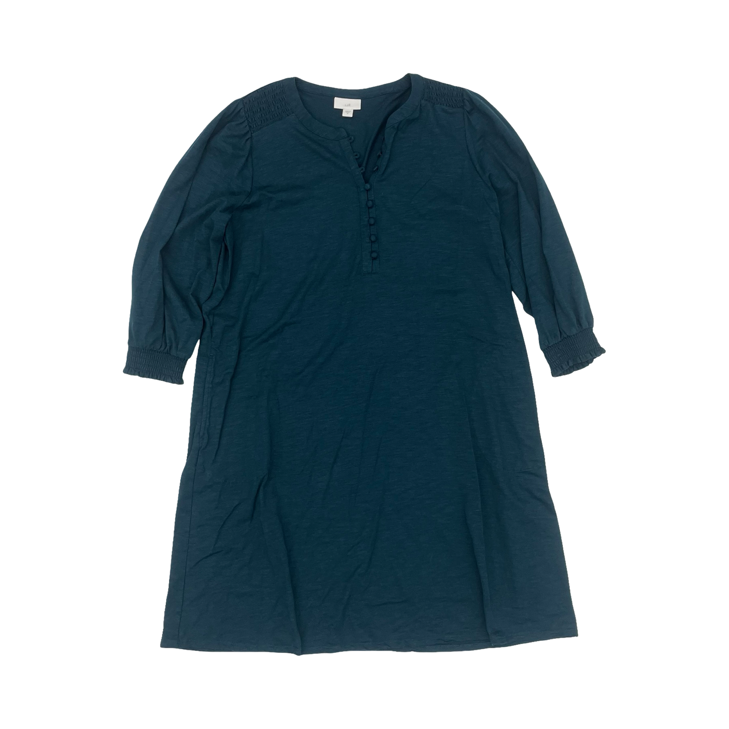 Dress Casual Short By J. Jill In Teal, Size:M