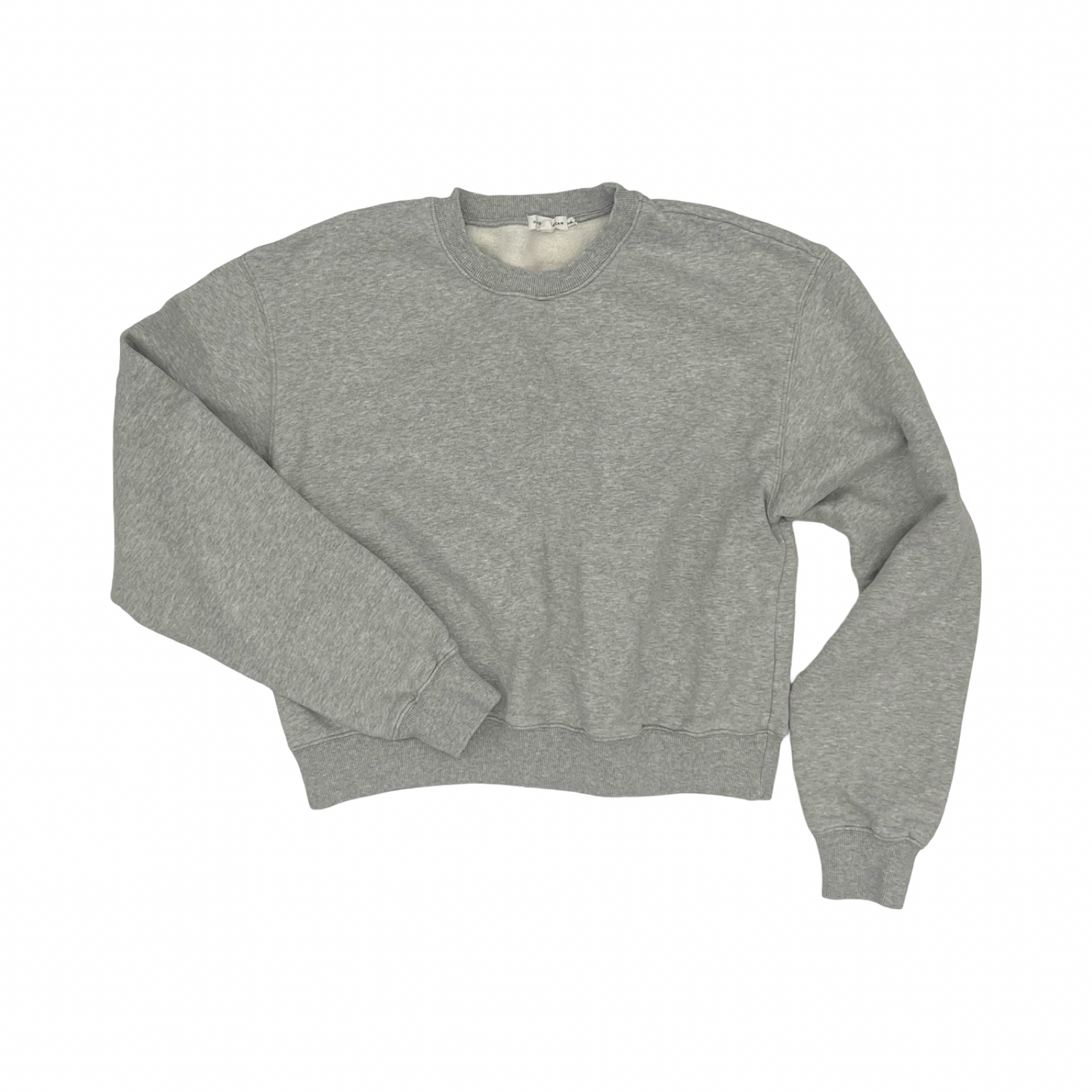 Sweatshirt Crewneck By Good American In Grey, Size:M