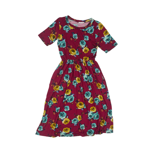 Dress Casual Short By Cmf In Floral Print, Size:S