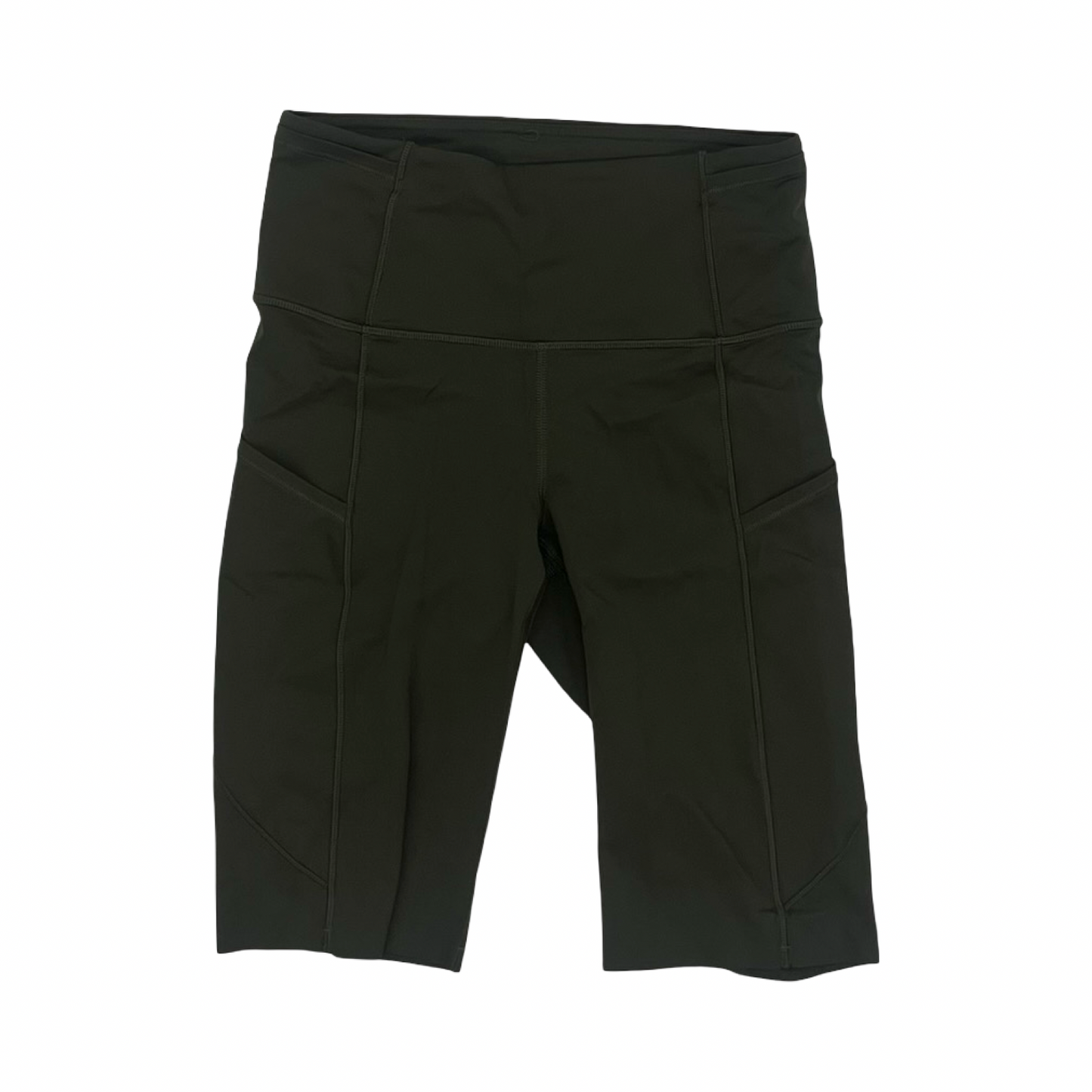 Athletic Shorts By Lululemon In Green, Size:S