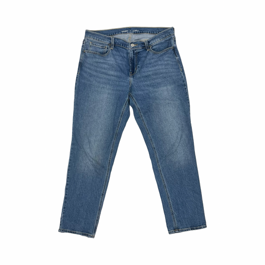 Jeans Boyfriend By Old Navy In Blue Denim, Size:12