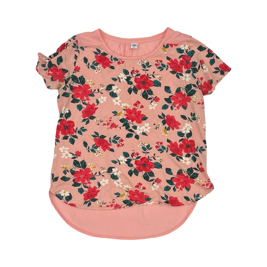 Blouse Ss By Old Navy In Pink, Size:M