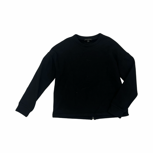 Sweatshirt Crewneck By Banana Republic In Black, Size:M