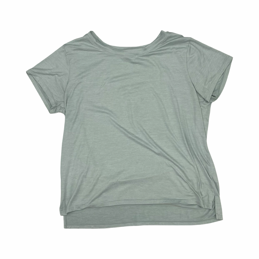 Athletic Top Ss By Gaiam In Green, Size:Xl
