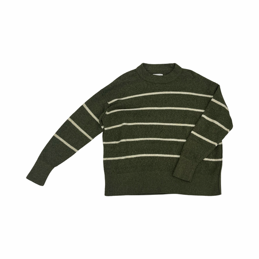 Sweater By Aerie In Green & White, Size:Xs