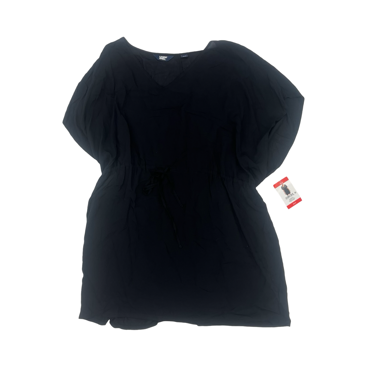 Swimwear Cover-Up By Lands End In Black, Size:Xs