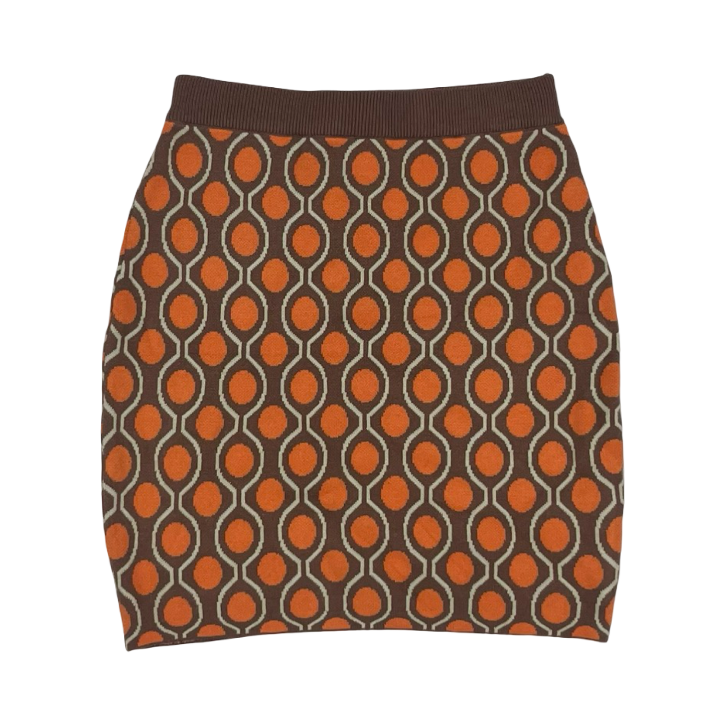 Skirt Mini & Short By Princess Polly In Brown & Orange, Size:S