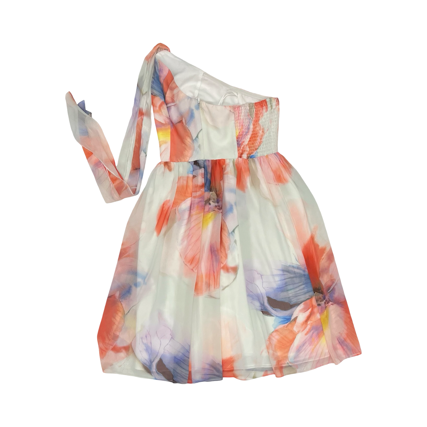 Dress Party Short By White House Black Market In White, Size:2