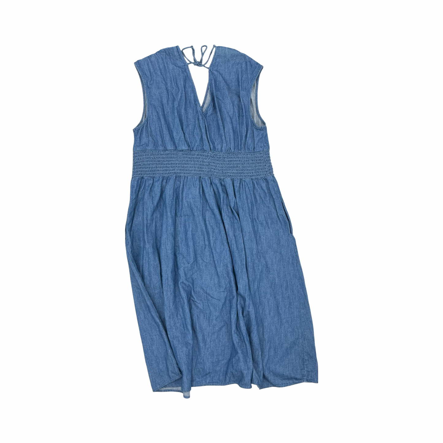 Dress Casual Midi By Old Navy In Blue, Size:2X
