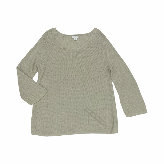Sweater By J. Jill In Cream, Size:M