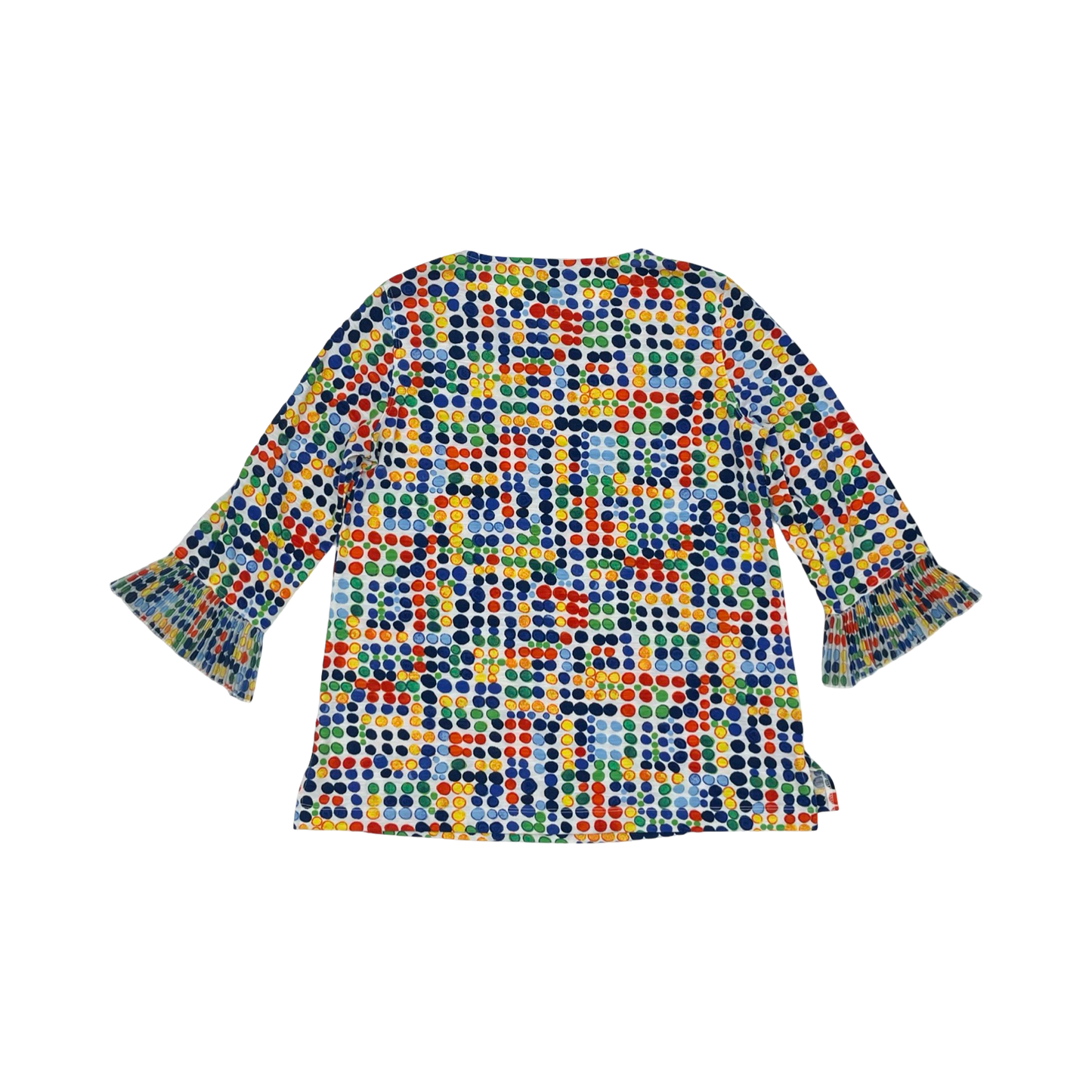 Top 3/4 Sleeve By Multiples In Multi, Size:Xs