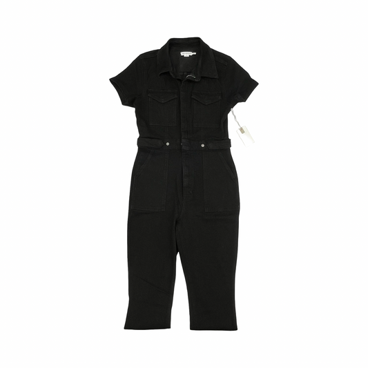 Jumpsuit By Good American In Black Denim, Size:L