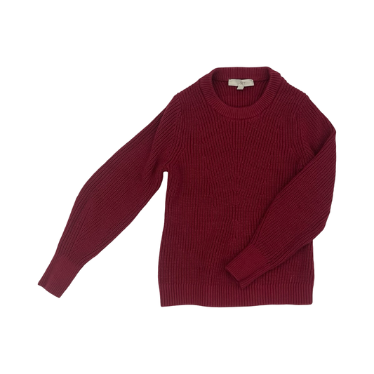 Sweater By Loft In Maroon, Size:M