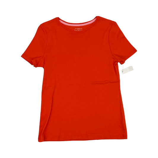 Top Ss By Talbots In Orange, Size:Mp