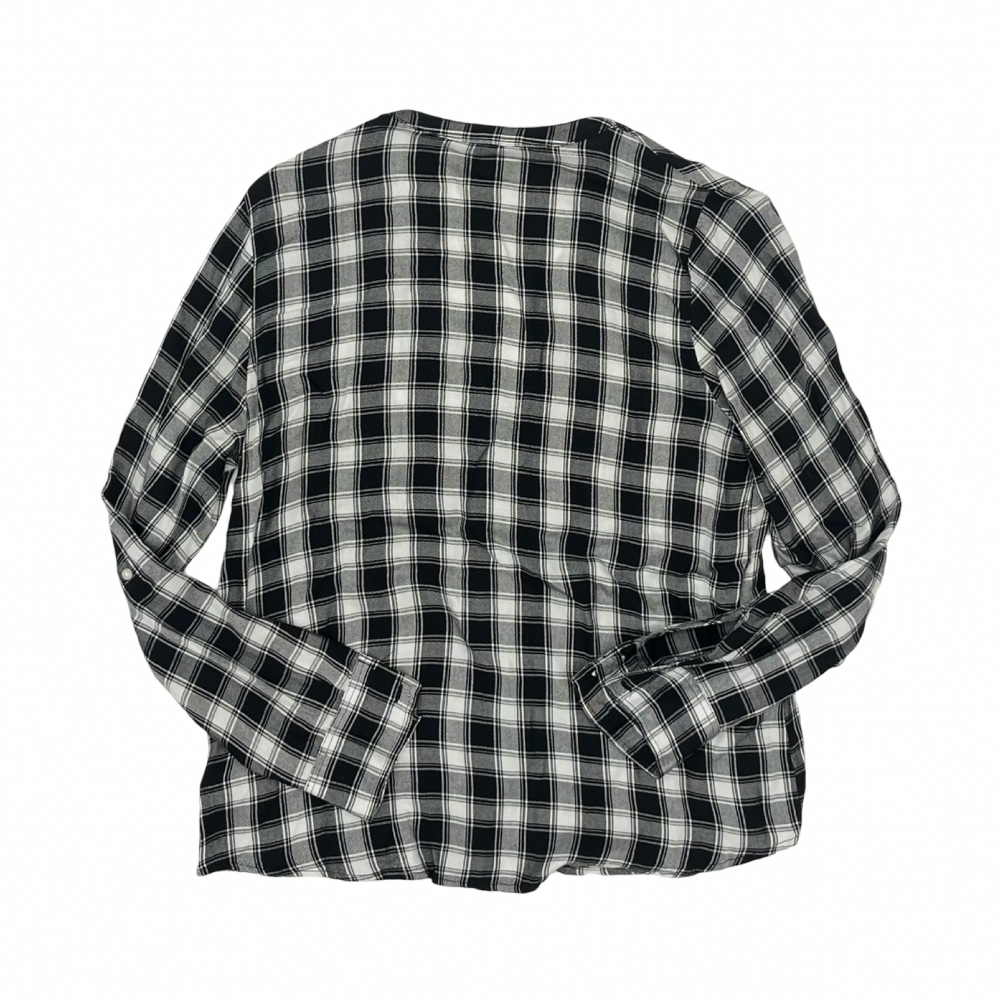 Top Ls By Express In Black & White, Size:M