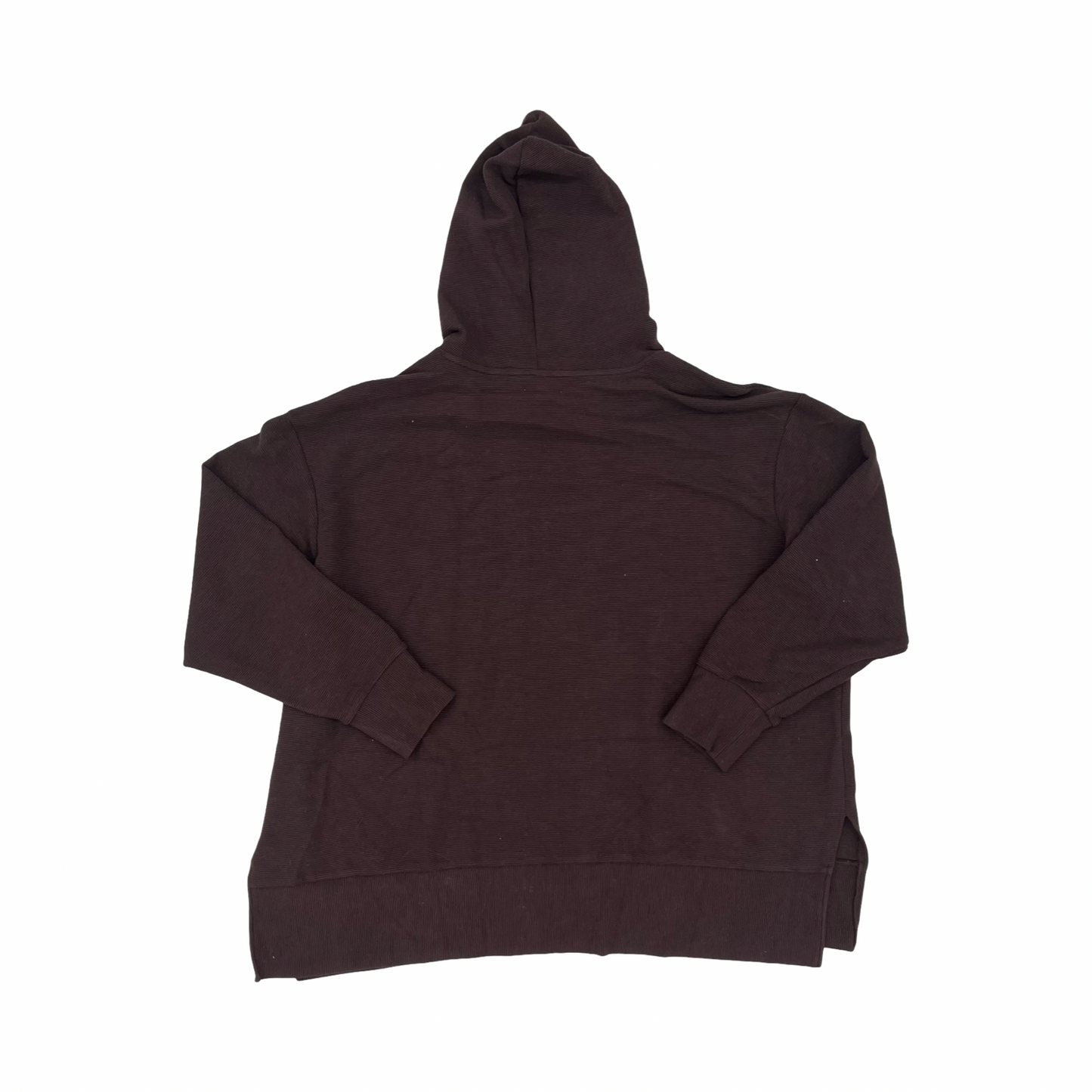 Sweatshirt Hoodie By Maurices In Maroon, Size:3X