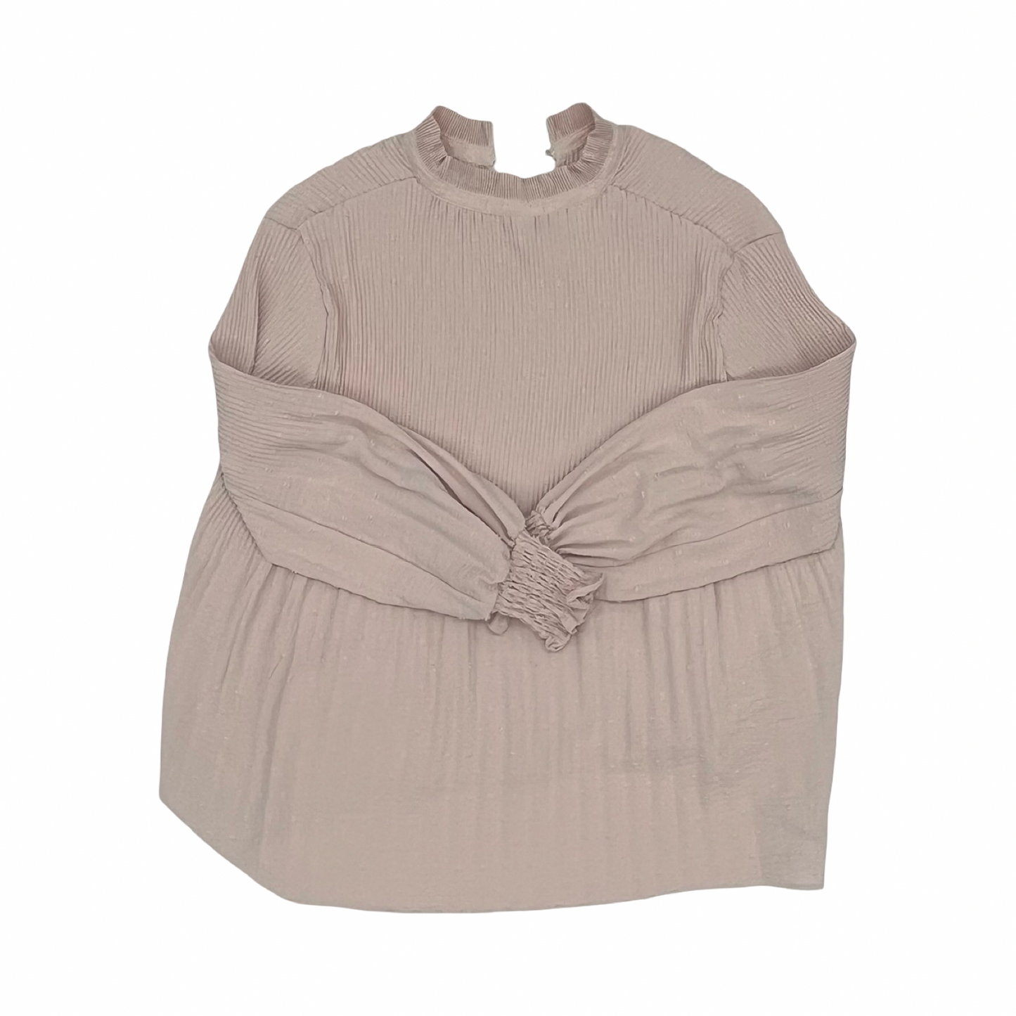 Blouse Ls By Clothes Mentor In Pink, Size:Xl