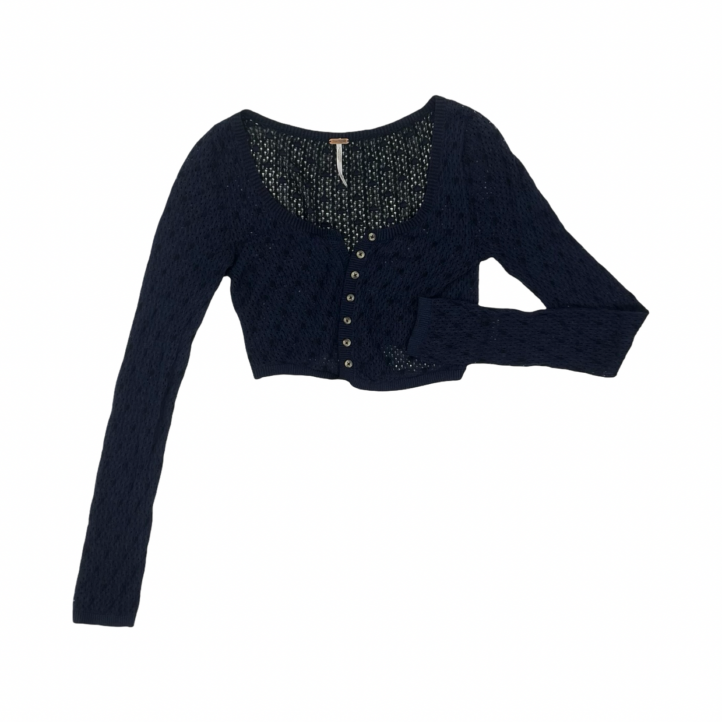 Cardigan By Free People In Blue, Size:Xs