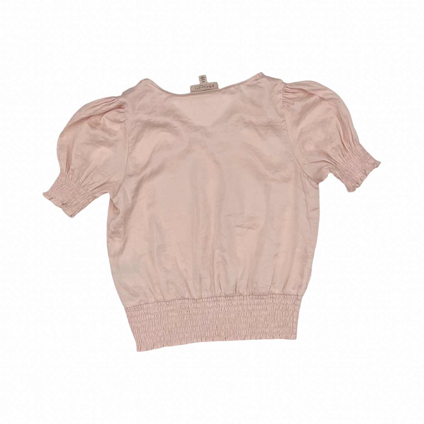 Blouse Ss By Philosophy In Pink, Size:M